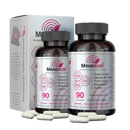 2 bottles of menoxcel (b1g1 free promotion) single bottle - 90 capsules (plus bonus bottle)