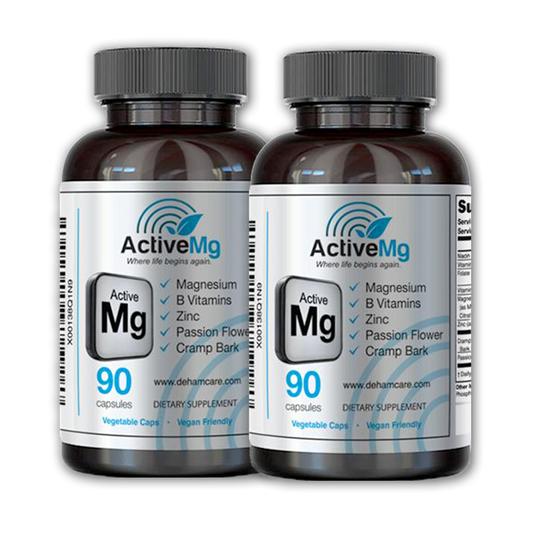 2 bottles of active mg (b1g1 free promotion) single bottle - 90 capsules